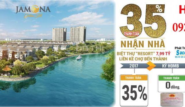 Nhà phố - Biệt thự resort 6 tỷ liền kề chợ Bến Thành - 2 mặt giáp sông - TT 35% nhận nhà