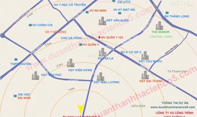 Chính chủ bán căn hộ chung cư khu đô thị Thanh Hà Cienco5 B1.4 HH02-1A -530. LH 0973209988