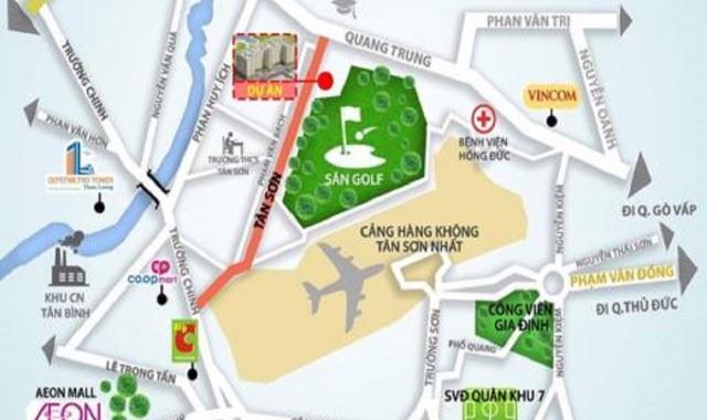 Mặt tiền Tân Sơn, căn hộ 870tr, ngay sân bay tuyến Metro số 2 Q. Tân Bình. 0934.881.032