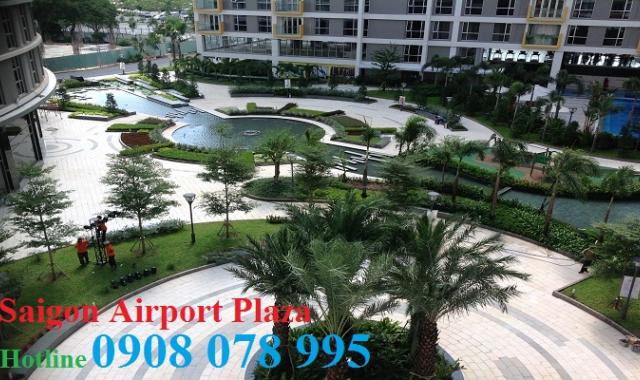 Bán CH Saigon Airport Plaza, 155m2, 3PN view sân bay, giá cạnh tranh. Hotline CĐT 0908 078 995