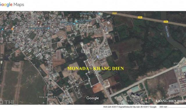 Nhà phố Monada Khang Điền tại đường 990, Quận 9. Giá bán chỉ 2,4 tỷ/căn