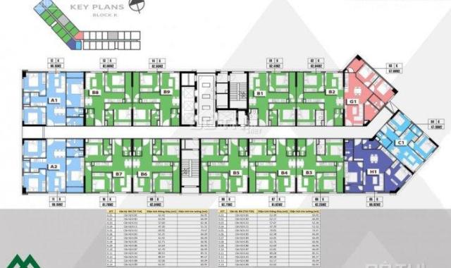 Dự án Xuân Mai Complex khu Dương Nội, giá chỉ từ 16tr/m2, căn 2PN, đủ nội thất. LH: 0982.825.709