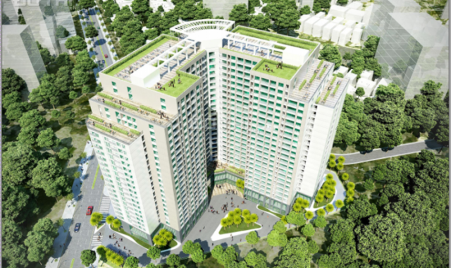 Cần bán căn hộ 100m2, 3 PN, nội thất cơ bản, ban công Tây Bắc, giá 2,1 tỷ tại 440 Vĩnh Hưng