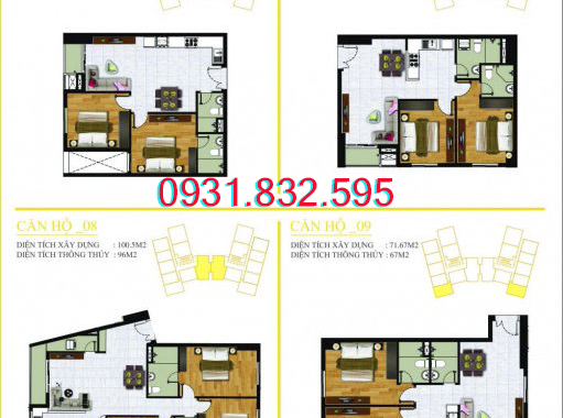 Căn hộ Tecco Town Bình Tân- Nhiều tầng- nhiều view- nhiều lựa chọn- hỗ trợ trả góp. 0931.832.595