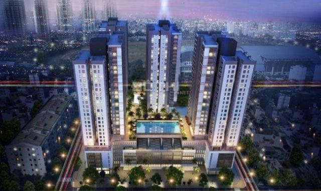 Bán căn hộ Xi Grand Court 2 PN, 70m2, giá 2.834 tỷ chiết khấu 3.8%, tặng 1 xe Vespa 70 tr