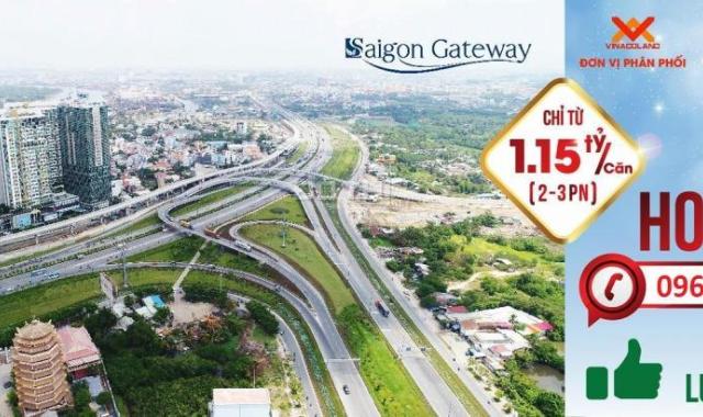 Dự án Sài Gòn Gateway, mặt tiền Song Hành, Xa Lộ Hà Nội, chỉ 1,15 tỷ sở hữu ngay căn 2 PN