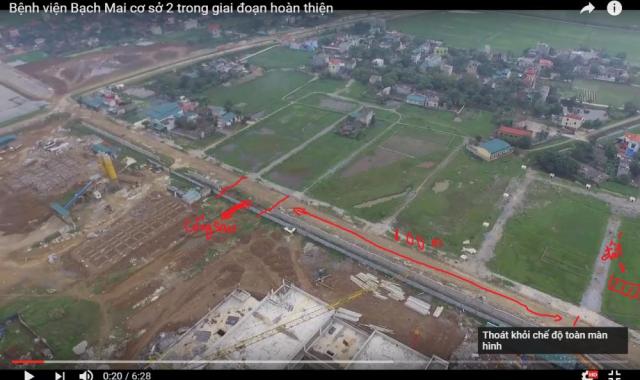 Bán mảnh đất cạnh bệnh viện Bạch Mai cơ sở 2 Hà Nam