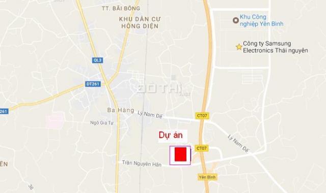 Đất nền khu dân cư Tân Tiến, Phổ Yên sát cao tốc 3 mới giá chỉ từ 4 triệu/m2