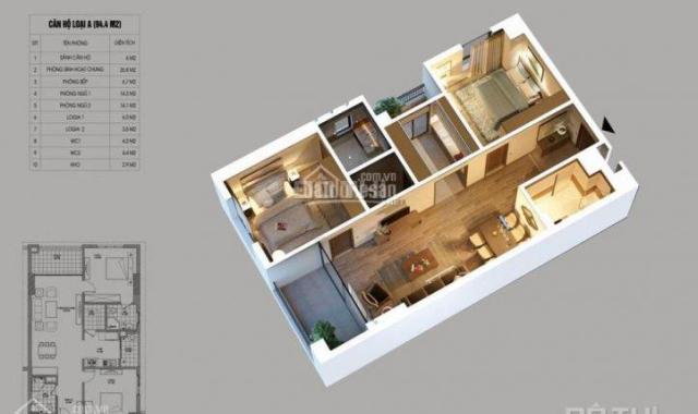 Bán căn hộ chung cư tại dự án Northern Diamond, Long Biên, Hà Nội diện tích 104m2 giá 26 triệu/m²