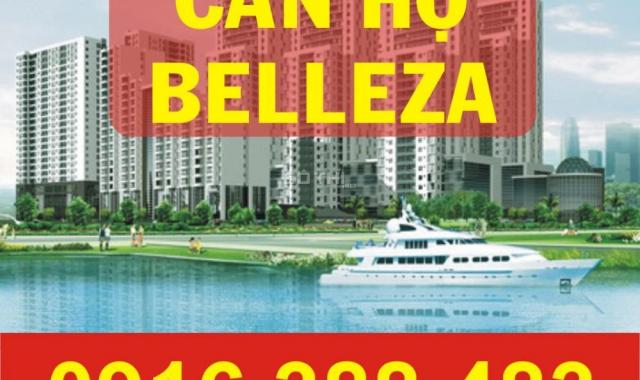 Bán căn hộ Belleza, DT: 127.13m2, 3PN, căn góc, view sông, ở ngay, giá 2.1 tỷ