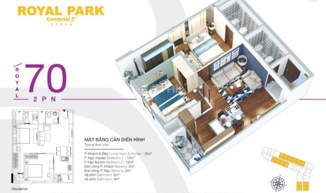 Bán căn hộ có giá trị sinh lời nhất dự án Royal Park