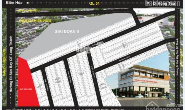 Bán đất nền dự án tại dự án Long Thành Center, Long Thành, Đồng Nai diện tích 125m2 giá 390tr