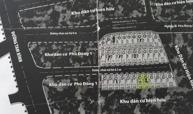 Bán đất thổ cư 100% tại khu nhà ở Phú Đông ngay đường Tam Bình - Tô Ngọc Vân. LH: 0981 891.592
