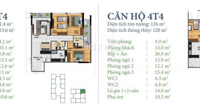 Bán căn hộ rẻ nhất T4-04 Horizon Tower Ngoại Giao Đoàn, giá chỉ 2.85 tỷ