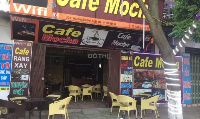 Sang nhượng cửa hàng cafe tại số 1 Nguyễn Công Trứ, Liên Bảo, TP Vĩnh Yên, Vĩnh Phúc