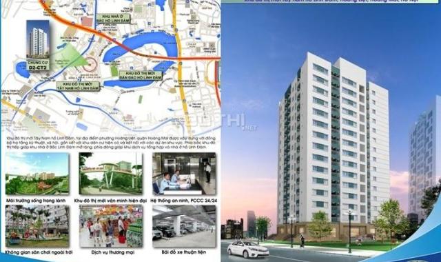 HUD 6 mở bán đợt cuối các căn hộ còn lại tại dự án chung cư D2CT2 Tây Nam Linh Đàm