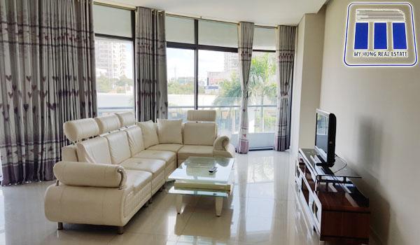Cho thuê căn hộ City Garden, 73m2, 2 phòng ngủ nội thất cao cấp, 17 triệu/tháng, 01203967718