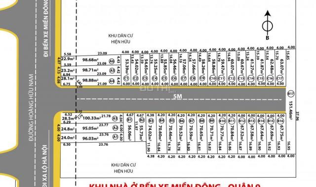 Bán 2 lô đất mặt tiền Hoàng Hữu Nam giá rẻ hơn thị trường: 98,7m2, 5,4 tỷ, 62 m2, 1,9 tỷ nhanh tay