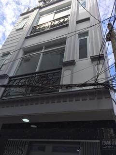 Bán nhà Thích Quảng Đức, 1 trệt, 2 lầu, 1 ST, hẻm 4m