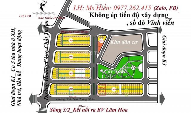 Lô Đông Nam tại dự án đất nền 379 Phan Bá Vành, 65m2 tặng xe Vision 2017 phiên bản mới nhất