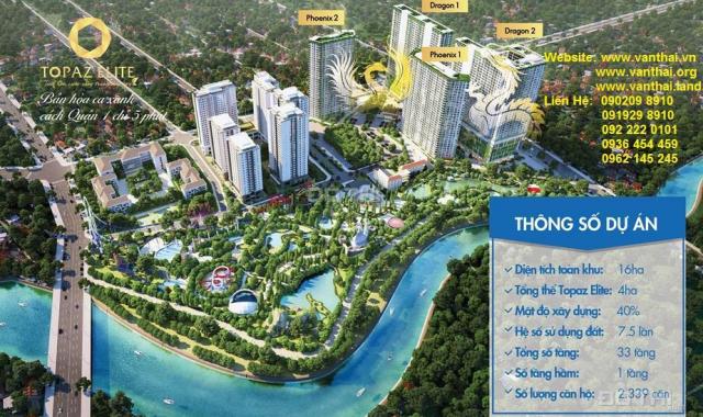 Dự án căn hộ Topaz Elite (Topaz City giai đoạn 2) đăng ký mua trực tiếp chủ đầu tư Vạn Thái
