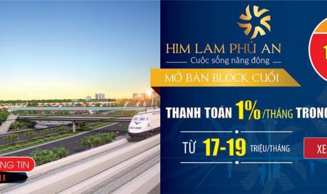 Bán căn hộ chung cư tại dự án Him Lam Phú An, Quận 9, Hồ Chí Minh, diện tích 69m2, giá 1.7 Tỷ