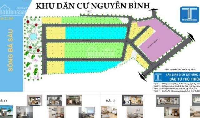 Mở bán đất nền KDC Nguyễn Bình, giá cực hot chỉ từ 16.5 triệu/m2. LH: 0903.652.599 Ms. Thanh