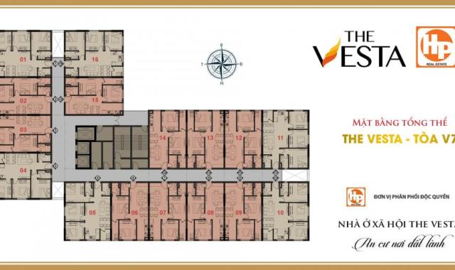 Tiếp nhận hồ sơ tòa V8 The Vesta Hà Đông, giá chỉ từ 13.5tr/m2 hỗ trợ lãi suất 5%/ 5 năm