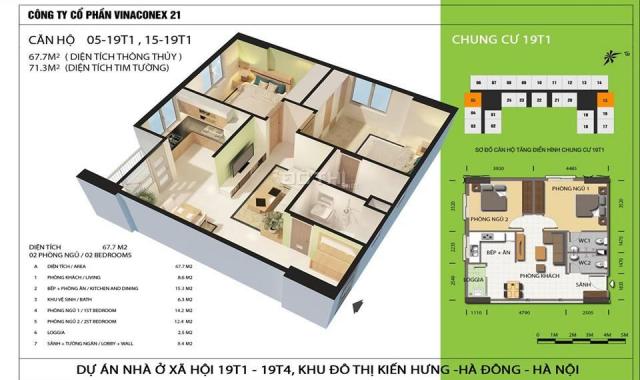Chủ đầu tư Vinaconex 21 trực tiếp nhận hồ sơ nhà ở xã hội Lucky House, Kiến Hưng, Hà Đông