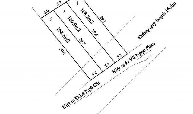 Bán đất giá rẻ đường Thanh Hải, TP Huế (3,4 triệu/m2)