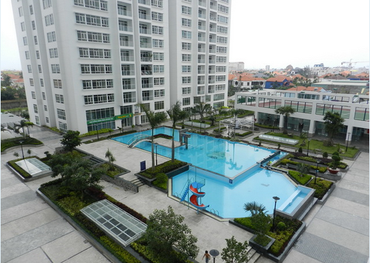 Bán căn 100m2, 2PN, full nội thất, Hoàng Anh 3