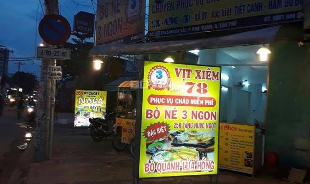 Cho thuê mặt bằng đường Thoại Ngọc Hầu, Phường Phú Thạnh, Tân Phú, Hồ Chí Minh