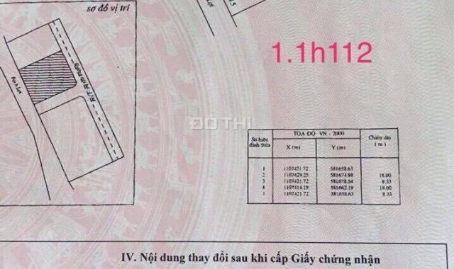 Bán nền hẻm 112 cách Hoàng Quốc Việt 120m, giá 500 triệu