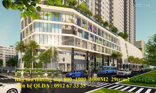 Bán sàn thương mại dự án Goldern Palm mặt đường Lê Văn Lương. DT 800m2 - 3000m2 - Giá 29tr/m2