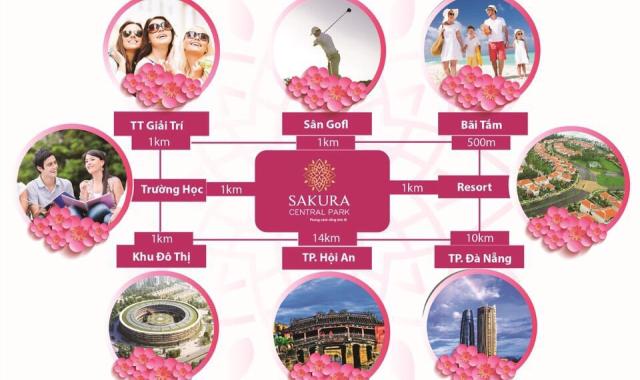 Đất nền ven biển phía Nam Đà Nẵng Sakura Central Park giai đoạn 2