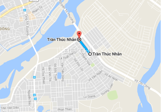 Bán lô đất Trần Thúc Nhẫn khu Nam cầu Nguyễn Tri Phương