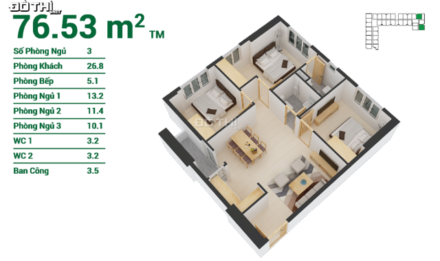 Căn hộ Zen Tower quận 12 chính thức nhận đặt mua căn hộ nhà ở xã hội giá 14,9tr/m2