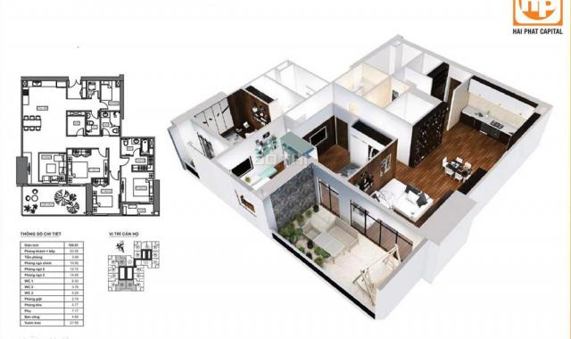 Bán căn hộ chung cư tại dự án HPC Landmark 105, Hà Đông, Hà Nội giá 22 triệu/m²
