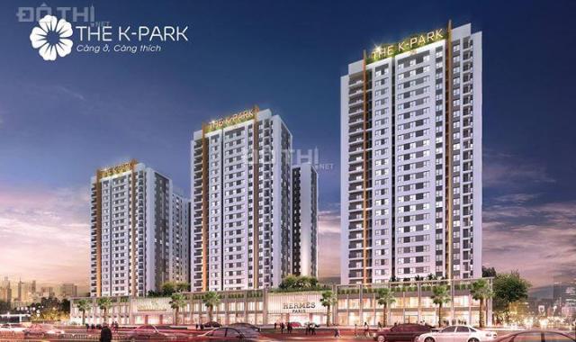 Chung cư The K-Park cạnh Metro Hà Đông căn 2 phòng ngủ 2 wc giá chỉ từ 1,1 tỷ full nội thất cao cấp
