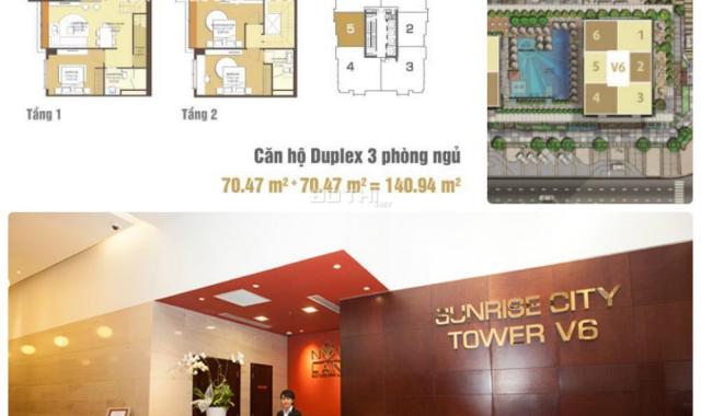 Chính chủ bán gấp penthouse Sunrise City 138.96m2, view toàn cảnh Phú Mỹ Hưng giá 7.3 tỷ