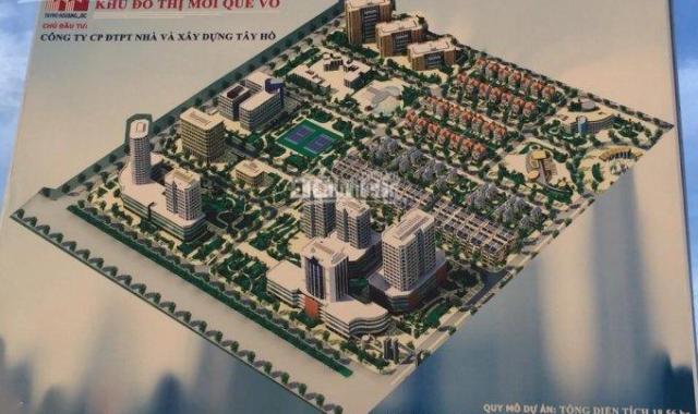 Bán nhà biệt thự, liền kề tại dự án khu đô thị mới Quế Võ, Quế Võ, Bắc Ninh 113,9m2 giá 14tr/m2