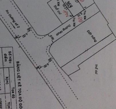 Bán đất tại đường Số 2, Trường Thọ, Thủ Đức, Hồ Chí Minh, diện tích 52.2m2, giá 2,1 tỷ