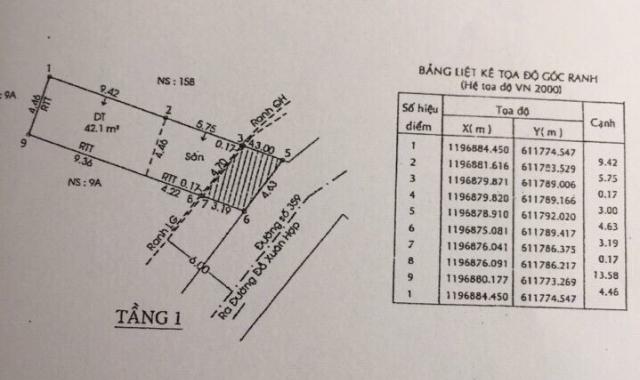 Bán đất tại đường 359, Phước Long B, Quận 9, Hồ Chí Minh, diện tích 59.8m2 giá 2,7 tỷ