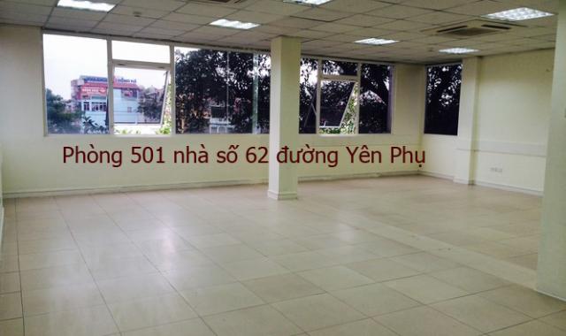Chủ nhà cho thuê, DT: 75m2, văn phòng tại đường đôi Yên Phụ, LH: 0986646169 (miễn trung gian)