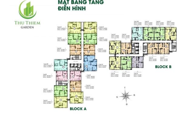 Cần bán căn hộ 61m2 tại Thủ Thiêm Garden, trung tâm Quận 9, HCM