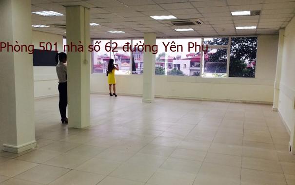 Chủ nhà cho thuê, DT: 40m2, văn phòng tại đường đôi Yên Phụ, LH: 0986646169 (MTG)
