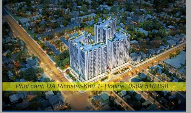 Căn hộ Richstar, cọc trong tháng 9, tặng phí quản lý hơn 100tr, phí đậu xe