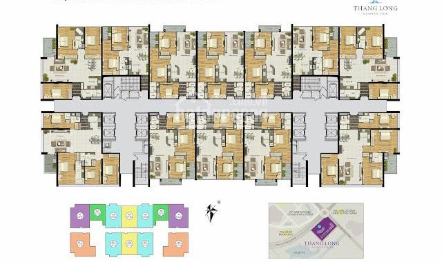 Bán căn hộ cao cấp tại dự án Thang Long Number One, Nam Từ Liêm, diện tích 143m2. LH: 0902289823