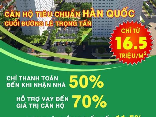 Bán căn hộ chung cư tại dự án Green Park Bình Tân, Bình Tân, diện tích 68m2, giá 1 tỷ