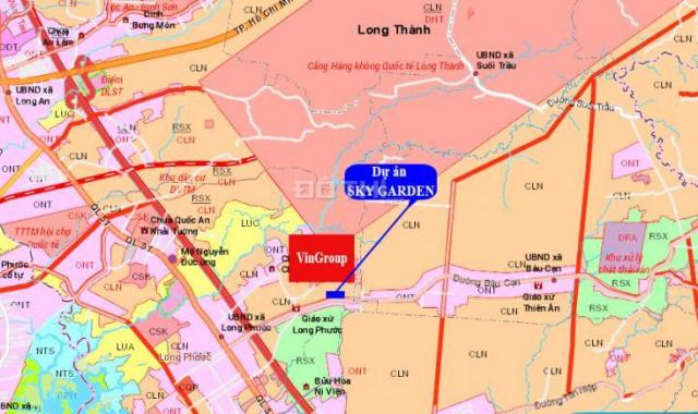 Giá sốc! Chỉ từ 1,4 triệu/m2 bạn sẽ sở hữu đất nền mặt tiền Bàu Cạn gần sân bay Long Thành
